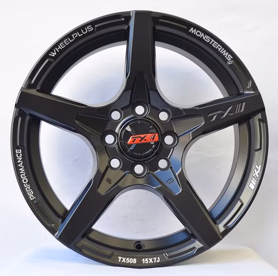 J5119 Réplica de aro de liga leve roda de carro de reposição automática para pneu de carro